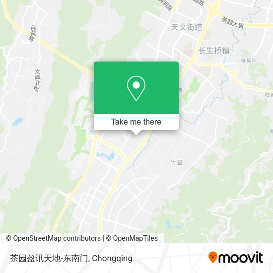 茶园盈讯天地-东南门 map