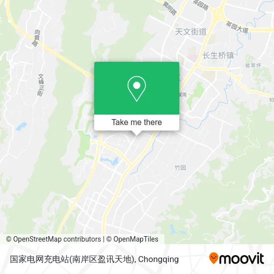 国家电网充电站(南岸区盈讯天地) map