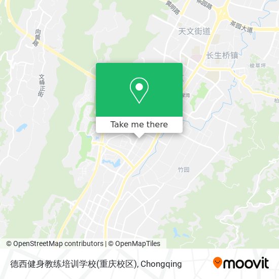 德西健身教练培训学校(重庆校区) map