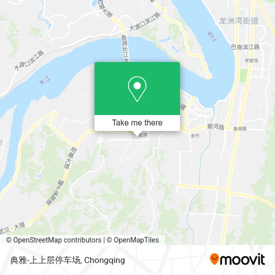 典雅-上上层停车场 map