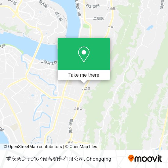 重庆碧之元净水设备销售有限公司 map