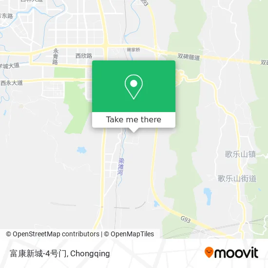 富康新城-4号门 map