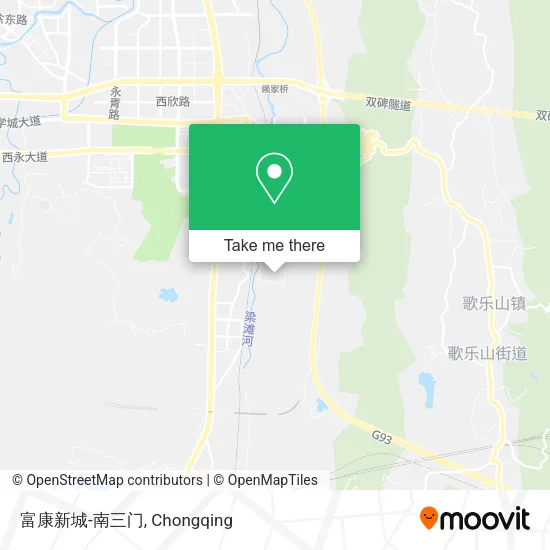 富康新城-南三门 map