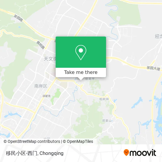 移民小区-西门 map