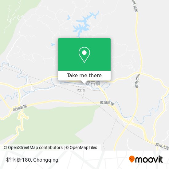桥南街180 map