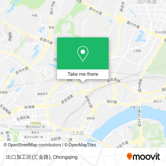 出口加工区(汇金路) map