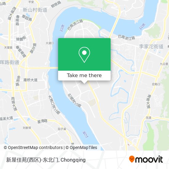 新屋佳苑(西区)-东北门 map