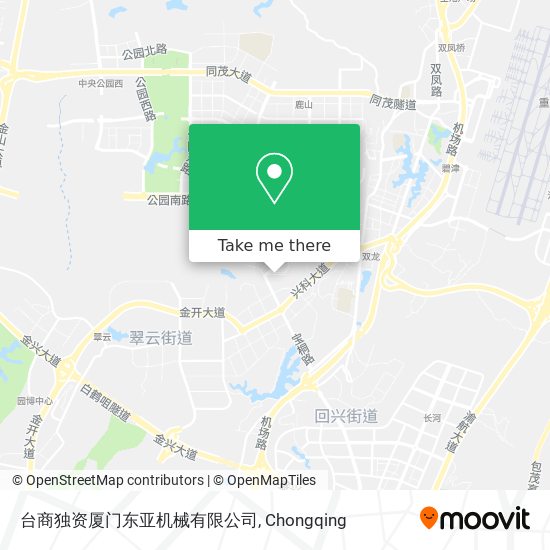 台商独资厦门东亚机械有限公司 map