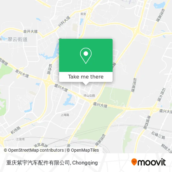 重庆紫宇汽车配件有限公司 map