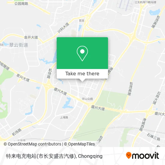 特来电充电站(市长安盛吉汽修) map