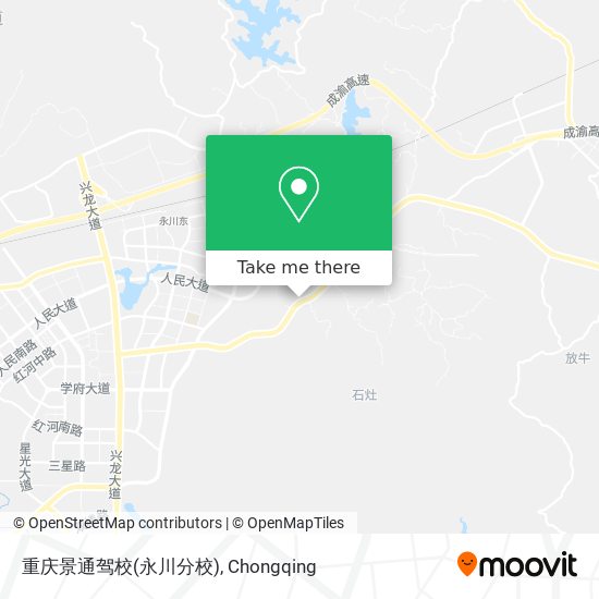 重庆景通驾校(永川分校) map