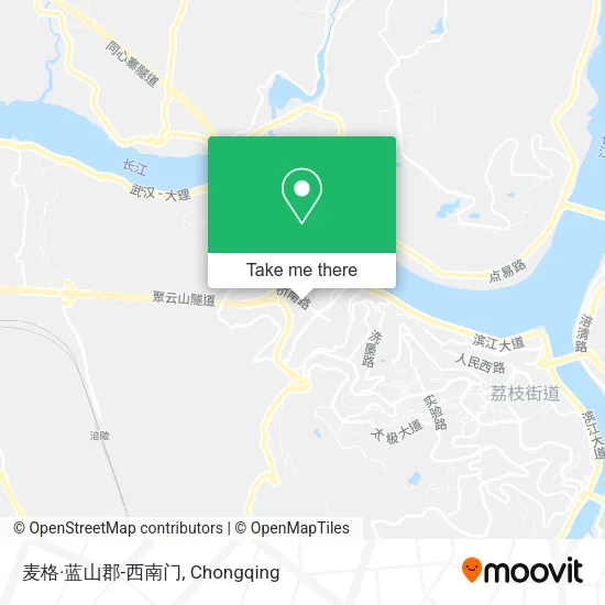 麦格·蓝山郡-西南门 map