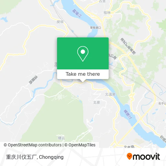 重庆川仪五厂 map