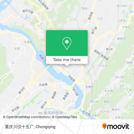 重庆川仪十五厂 map
