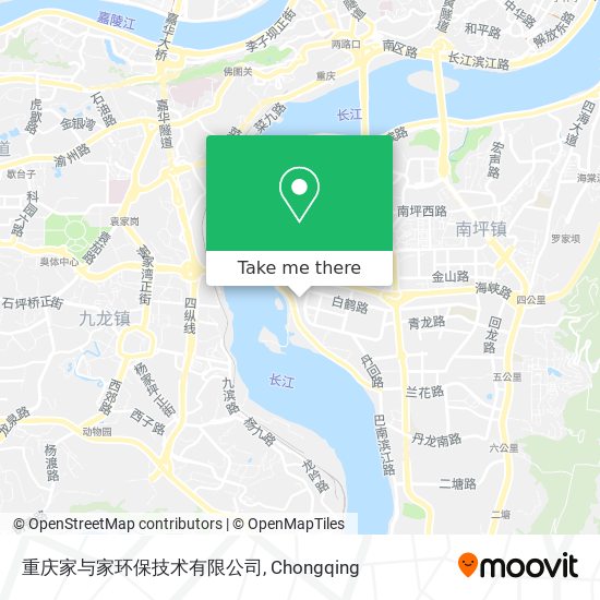 重庆家与家环保技术有限公司 map