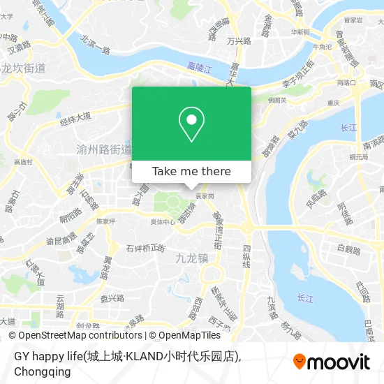 GY happy life(城上城·KLAND小时代乐园店) map