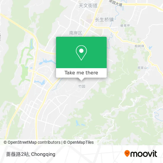 蔷薇路2站 map