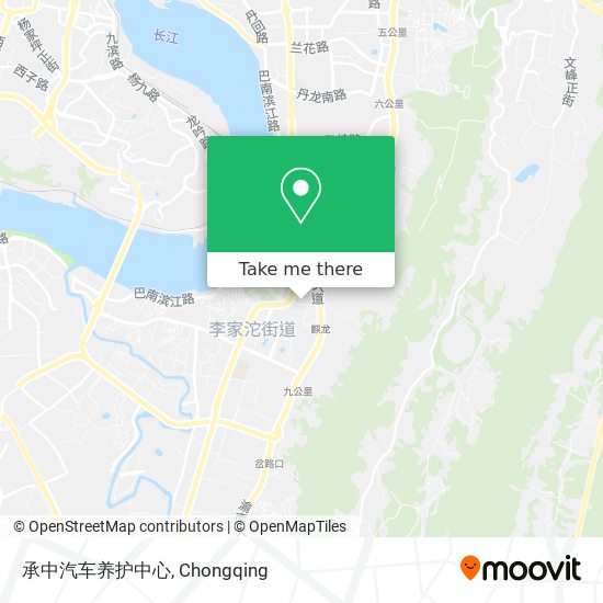 承中汽车养护中心 map