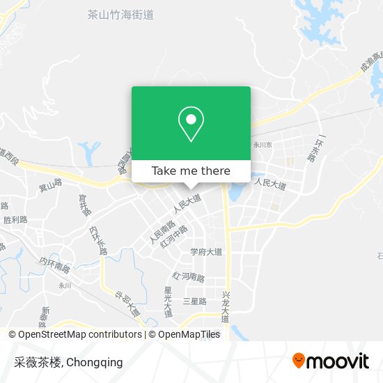 采薇茶楼 map