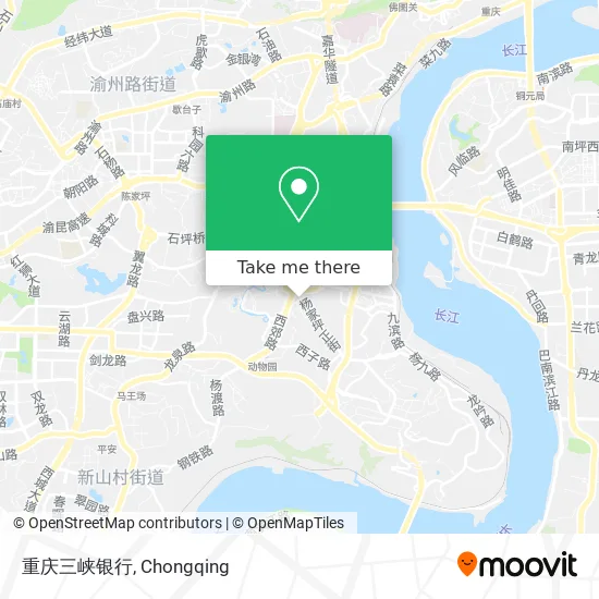 重庆三峡银行 map