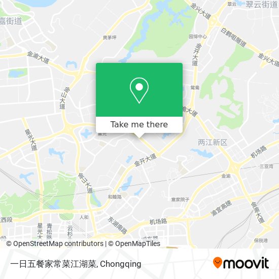 一日五餐家常菜江湖菜 map