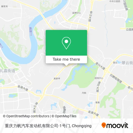 重庆力帆汽车发动机有限公司-1号门 map