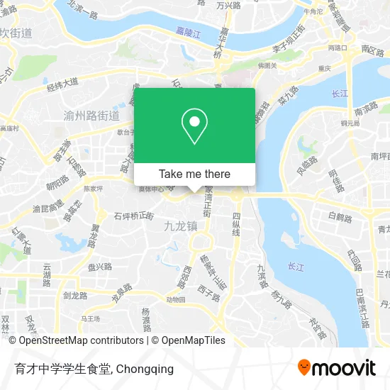 育才中学学生食堂 map