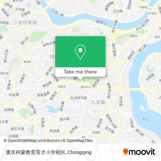 重庆柯蒙教育育才小学校区 map