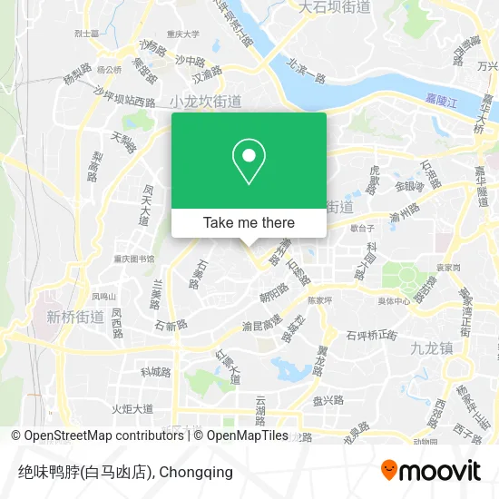 绝味鸭脖(白马凼店) map