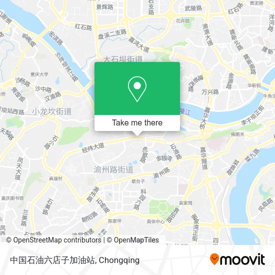 中国石油六店子加油站 map
