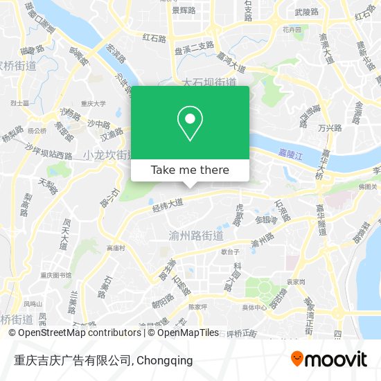 重庆吉庆广告有限公司 map