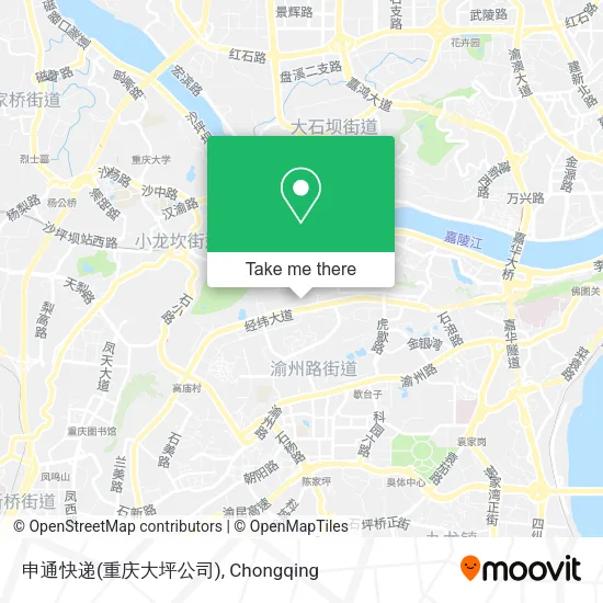 申通快递(重庆大坪公司) map