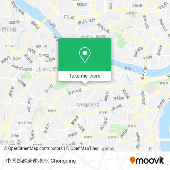 中国邮政速递物流 map