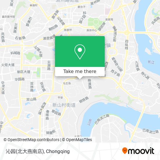 沁园(北大燕南店) map