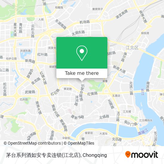 茅台系列酒如安专卖连锁(江北店) map