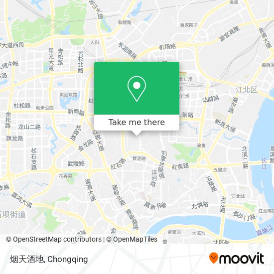 烟天酒地 map