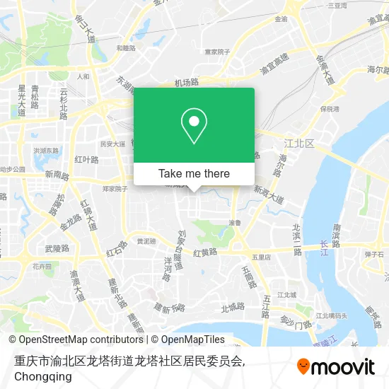 重庆市渝北区龙塔街道龙塔社区居民委员会 map