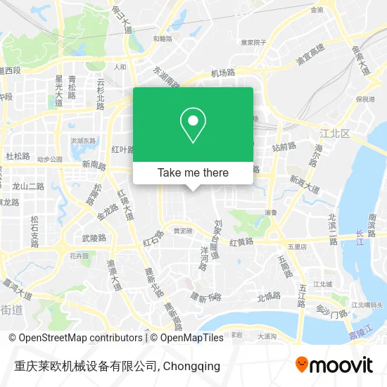 重庆莱欧机械设备有限公司 map