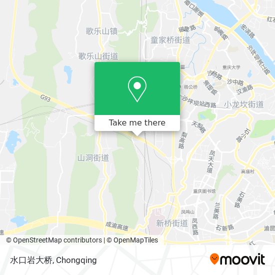 水口岩大桥 map