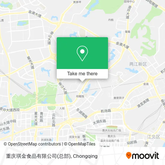 重庆琪金食品有限公司(总部) map