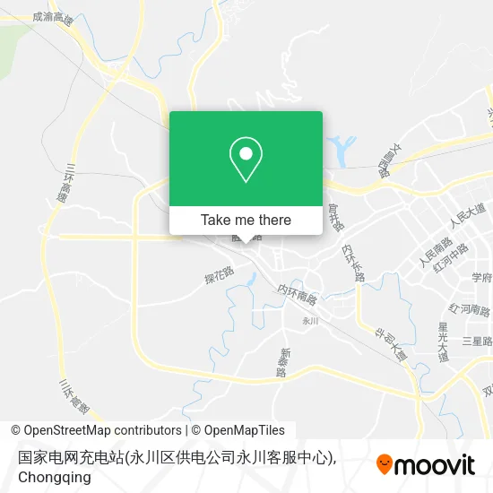 国家电网充电站(永川区供电公司永川客服中心) map