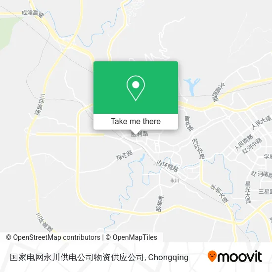 国家电网永川供电公司物资供应公司 map