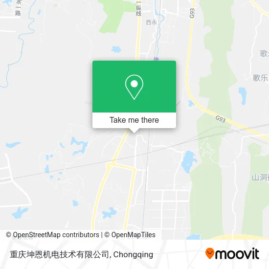 重庆坤恩机电技术有限公司 map