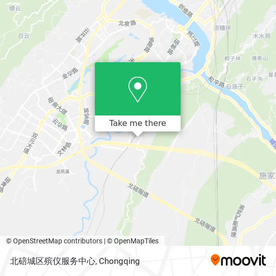 北碚城区殡仪服务中心 map