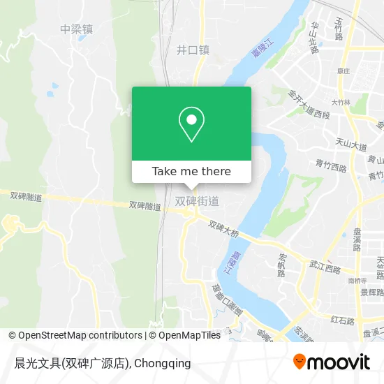 晨光文具(双碑广源店) map
