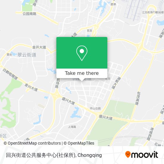 回兴街道公共服务中心(社保所) map