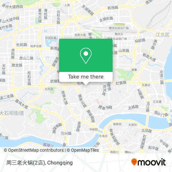 周三老火锅(2店) map