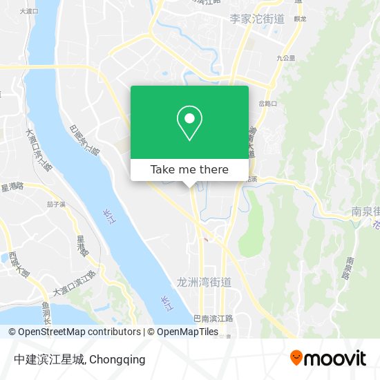中建滨江星城 map