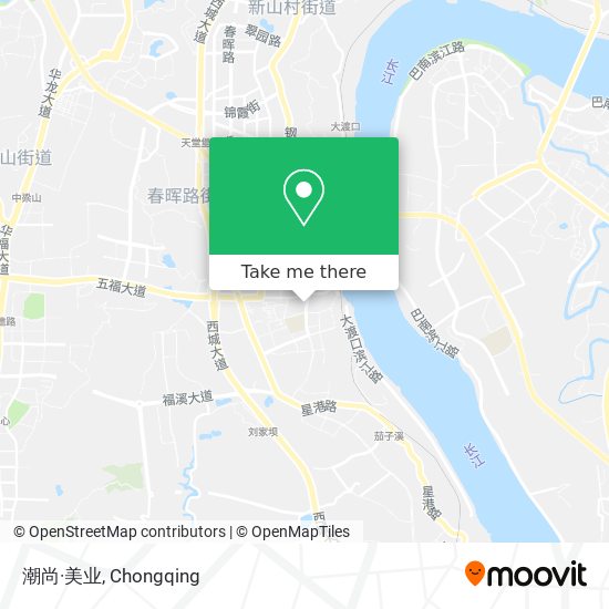 潮尚·美业 map