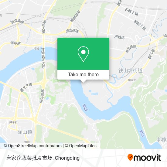 唐家沱蔬菜批发市场 map